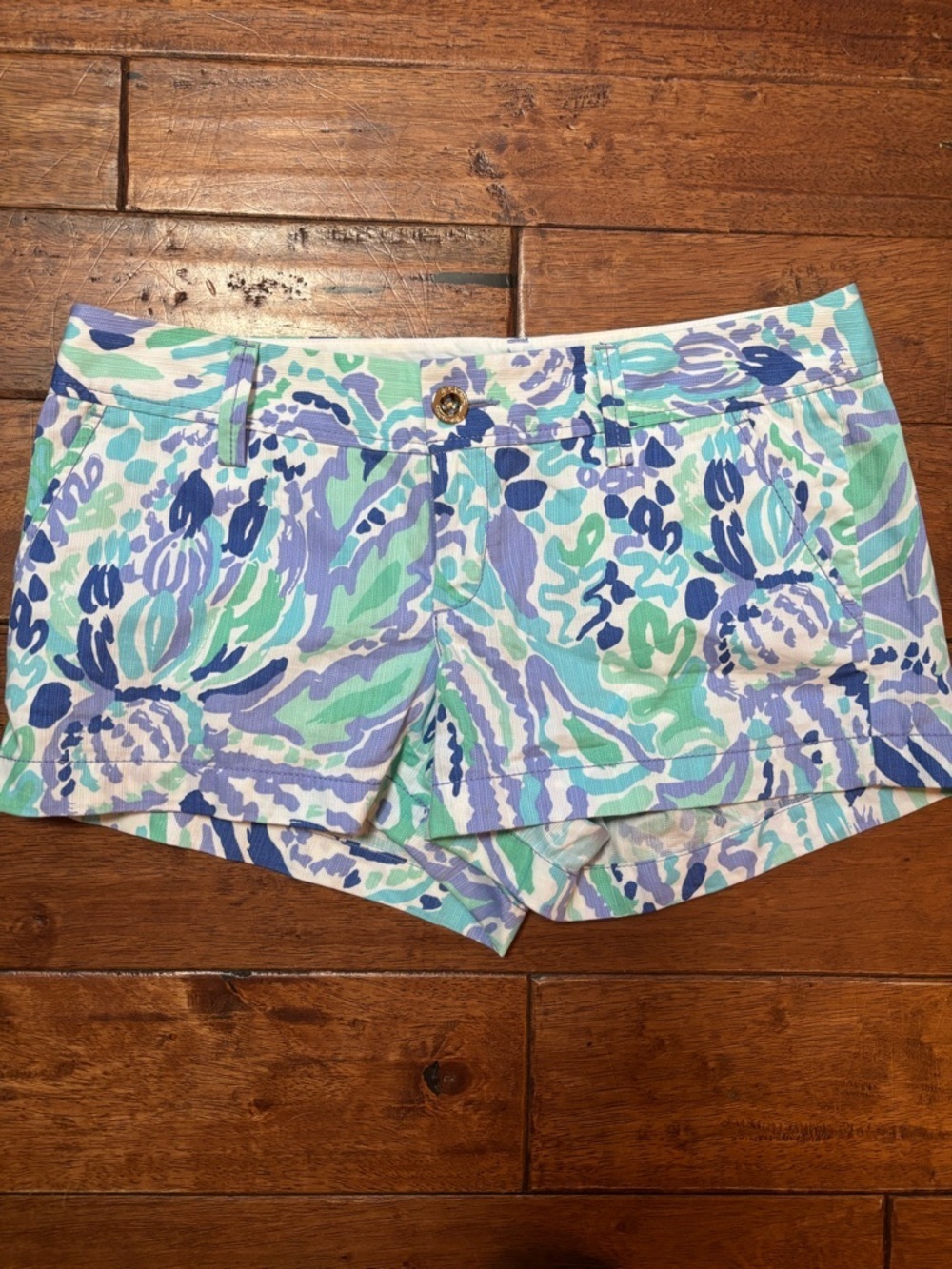Lilly Pulitzer walsh shorts, Lillys lilac nice ink, SZ 6